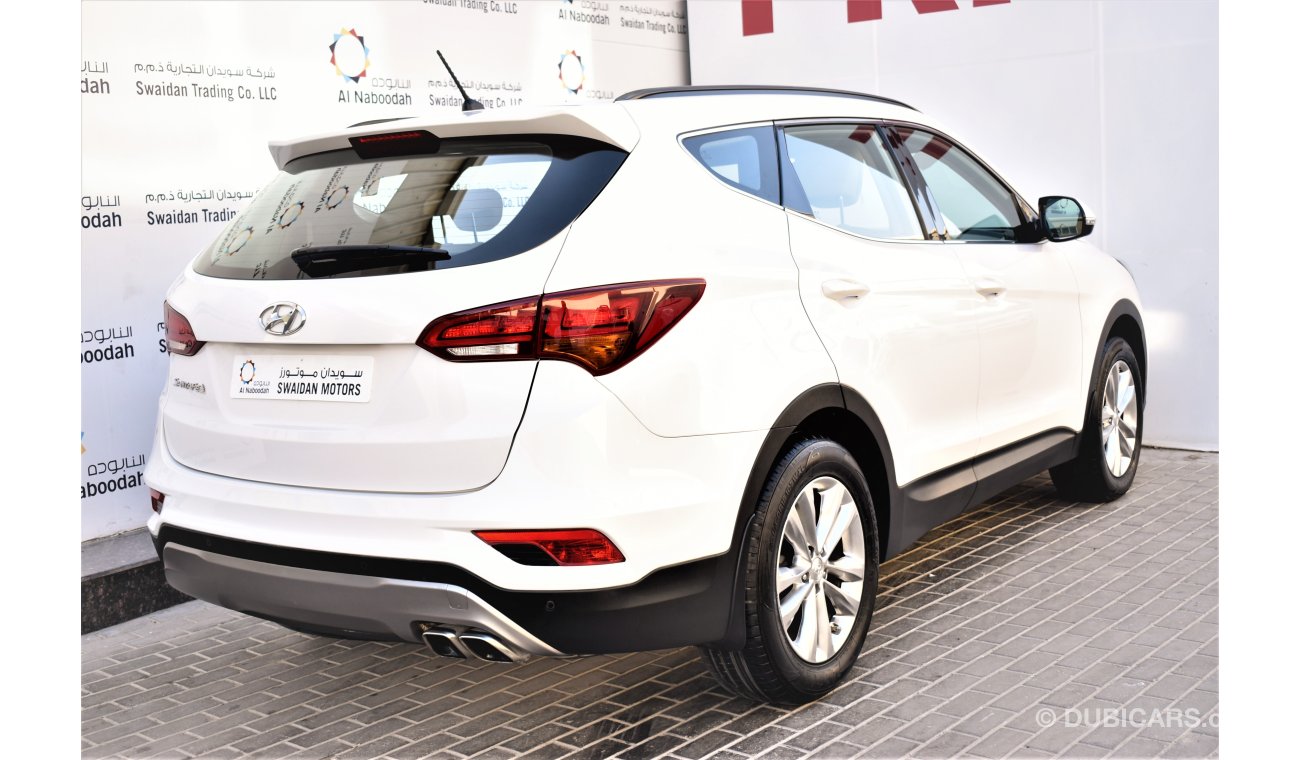 Used Hyundai Santa Fe 2.4L GL 2017 GCC SPECS DEALER WARRANTY 2017 for