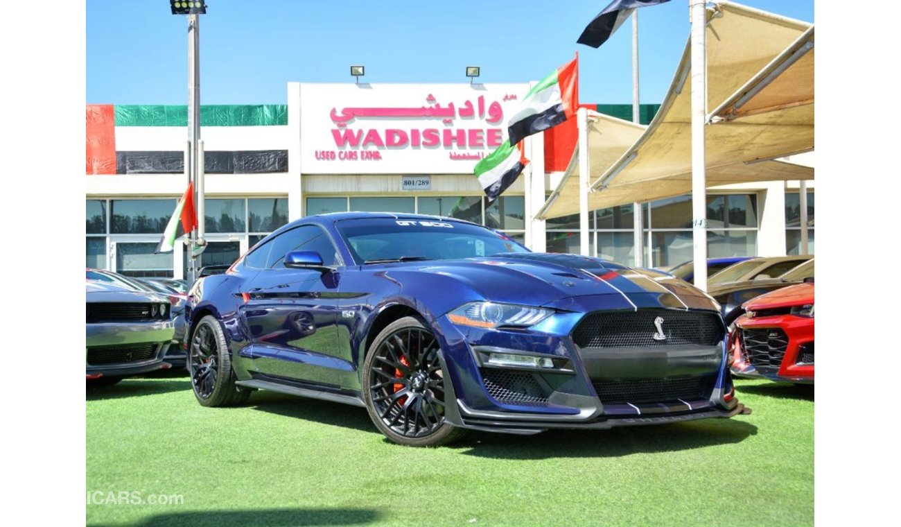 فورد موستانج FORD MUSTANG GT/2019/LOW MILEAGE/ SHELBY KIT/ VERY GOOD CONDITION