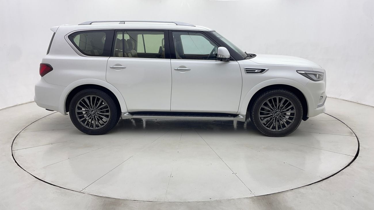Infiniti QX80 Luxe 7st 5.6L 2023 LUXE | AED 2360/Month | 0 DP | 30 Day Return | Warranty | Service History
