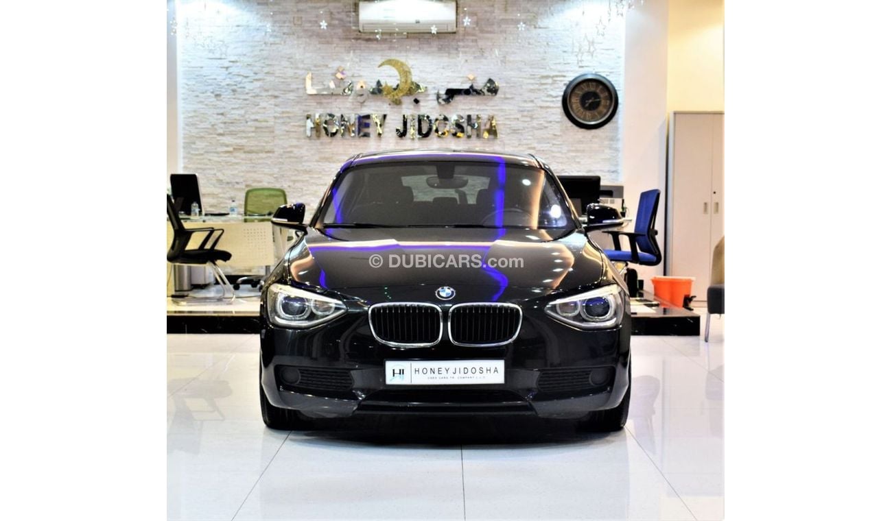 BMW 116i AMAZING BMW 116i 2014 Model!! in Black Color! GCC Specs