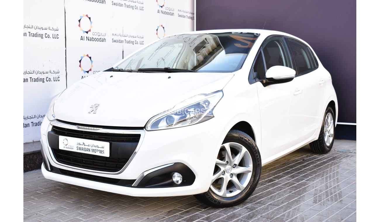 Peugeot 208 AED 449 PM | 1.6L ACTIVE GCC DEALER WARRANTY