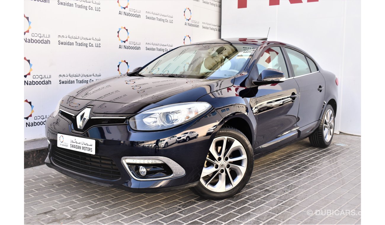 Renault Fluence 2.0L LE 2017 GCC SPECS DEALER WARRANTY