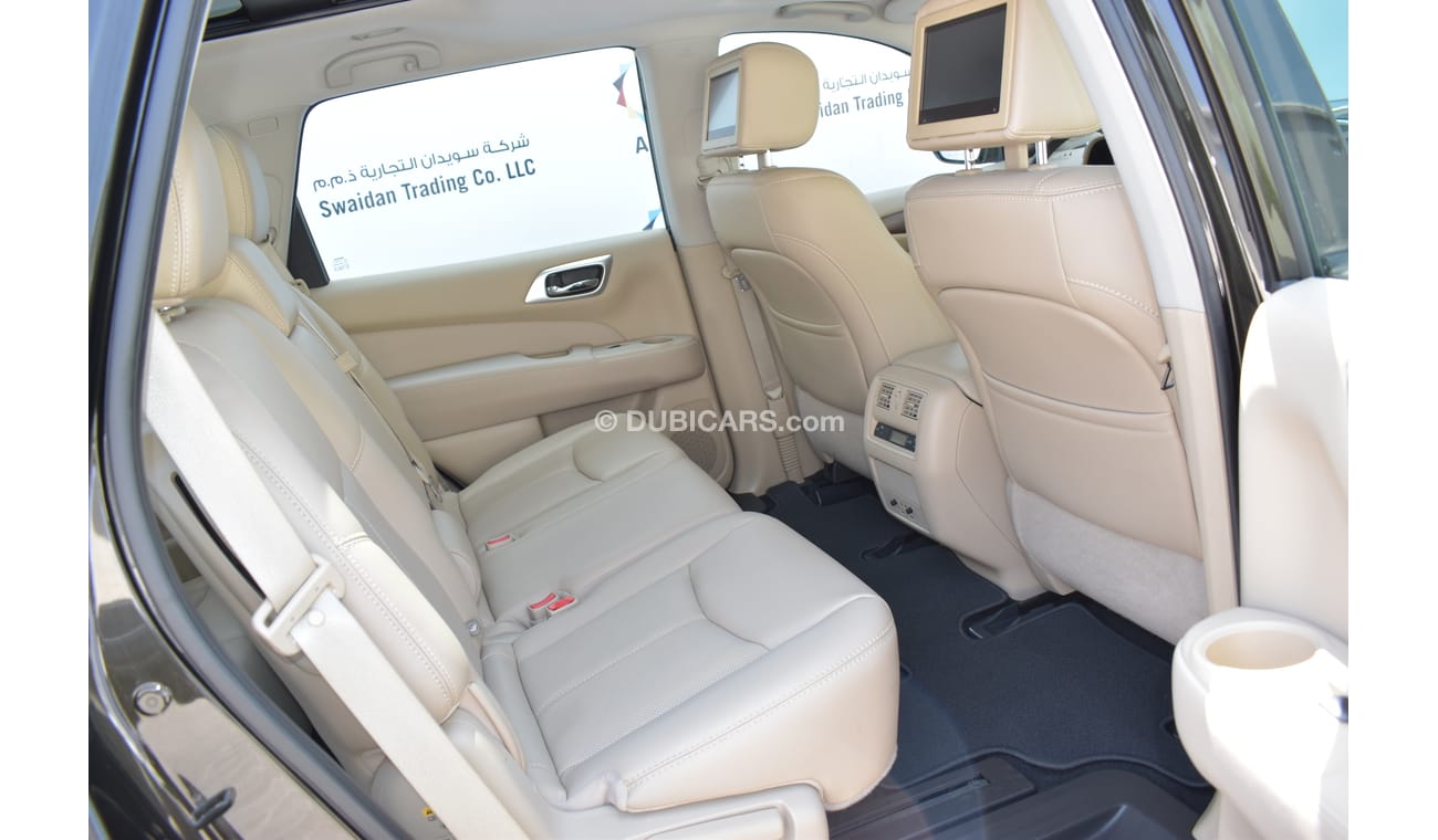 Nissan Pathfinder AED 2150 PM | 0% DP | 3.5L SL FULL OPTION V6 4WD 2018 GCC WARRANTY