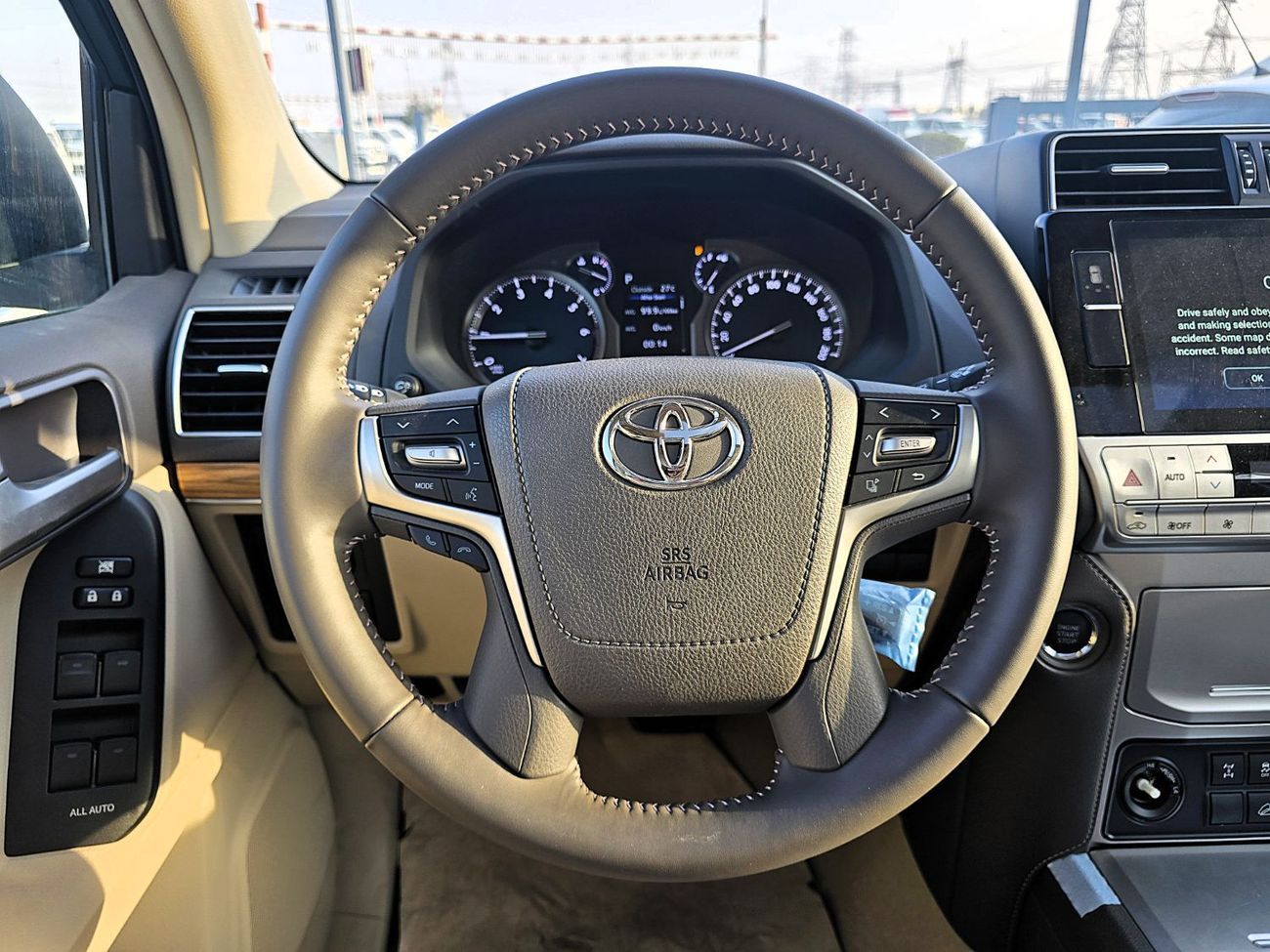 Toyota Prado Land Cruiser Prado VX 4.0l petrol 4WD SUV White  Color 2023 Model