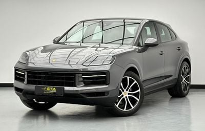 بورش كايان 2024 Porsche Cayenne Coupe, Feb/2027 Porsche Warranty, Porsche Full Service History, GCC