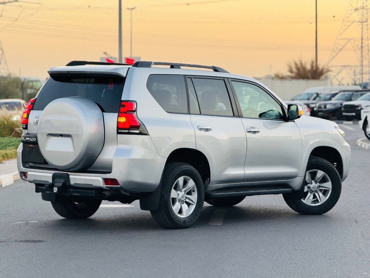 تويوتا برادو Toyota prado 2023 diesel silver RHD