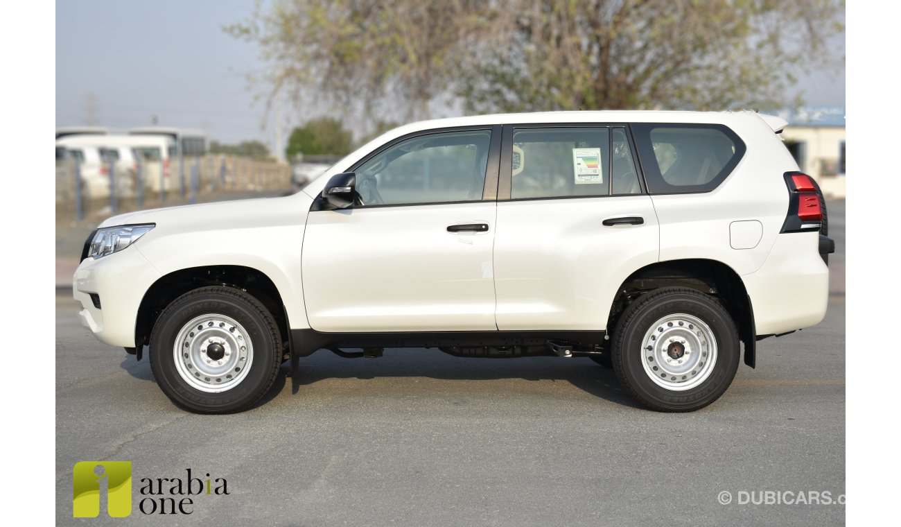 تويوتا برادو - TX - 2.7L - STANDARD OPTION with FABRIC SEATS (SPARE BACK DOOR)