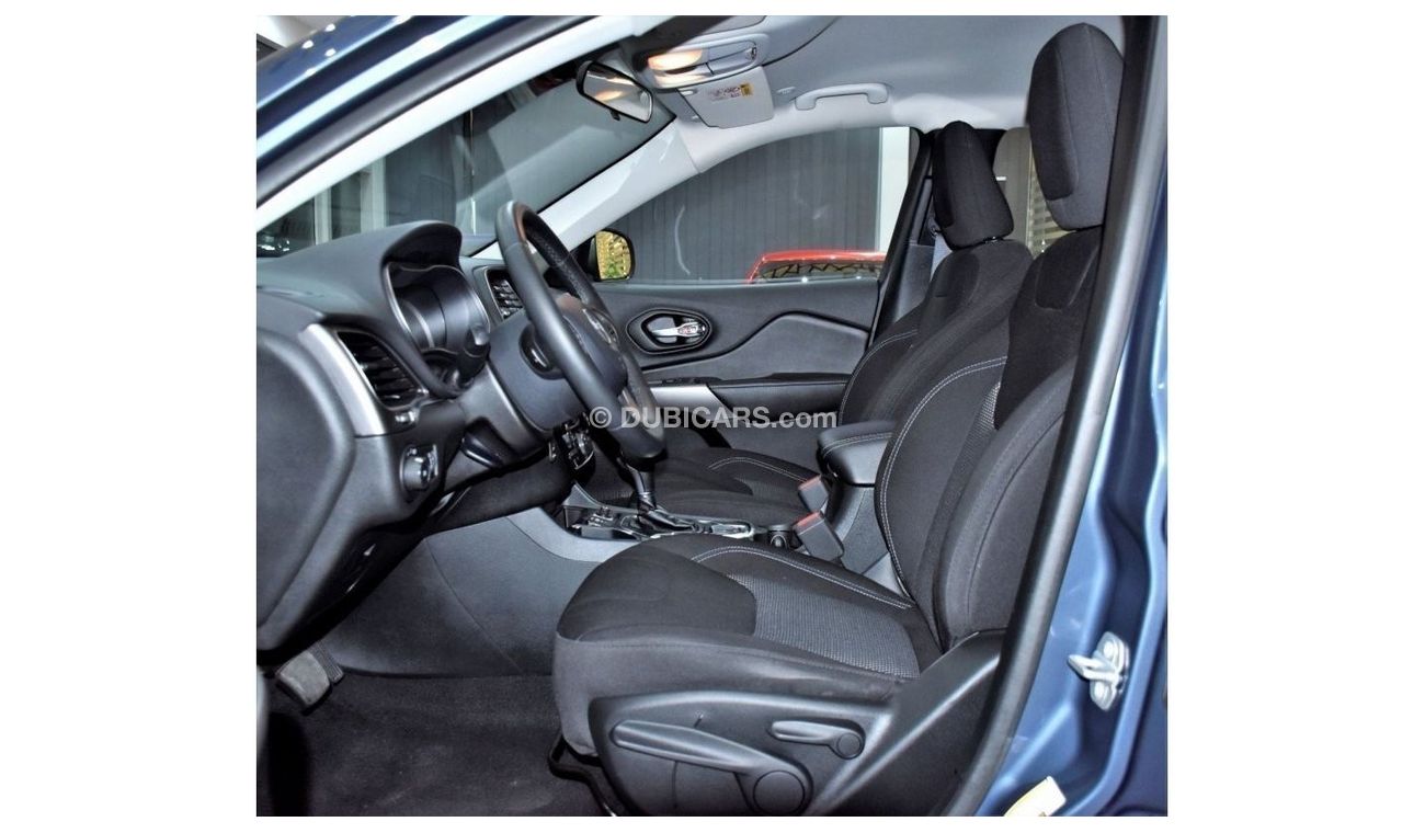 Jeep Cherokee EXCELLENT DEAL for our Jeep Cherokee SPORT ( 2020 Model ) in Pastel Blue Color GCC Specs