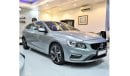 Volvo V60 EXCELLENT DEAL for our Volvo V60 T5 R-DESIGN 2014 Model!! in Silver Color! GCC Specs