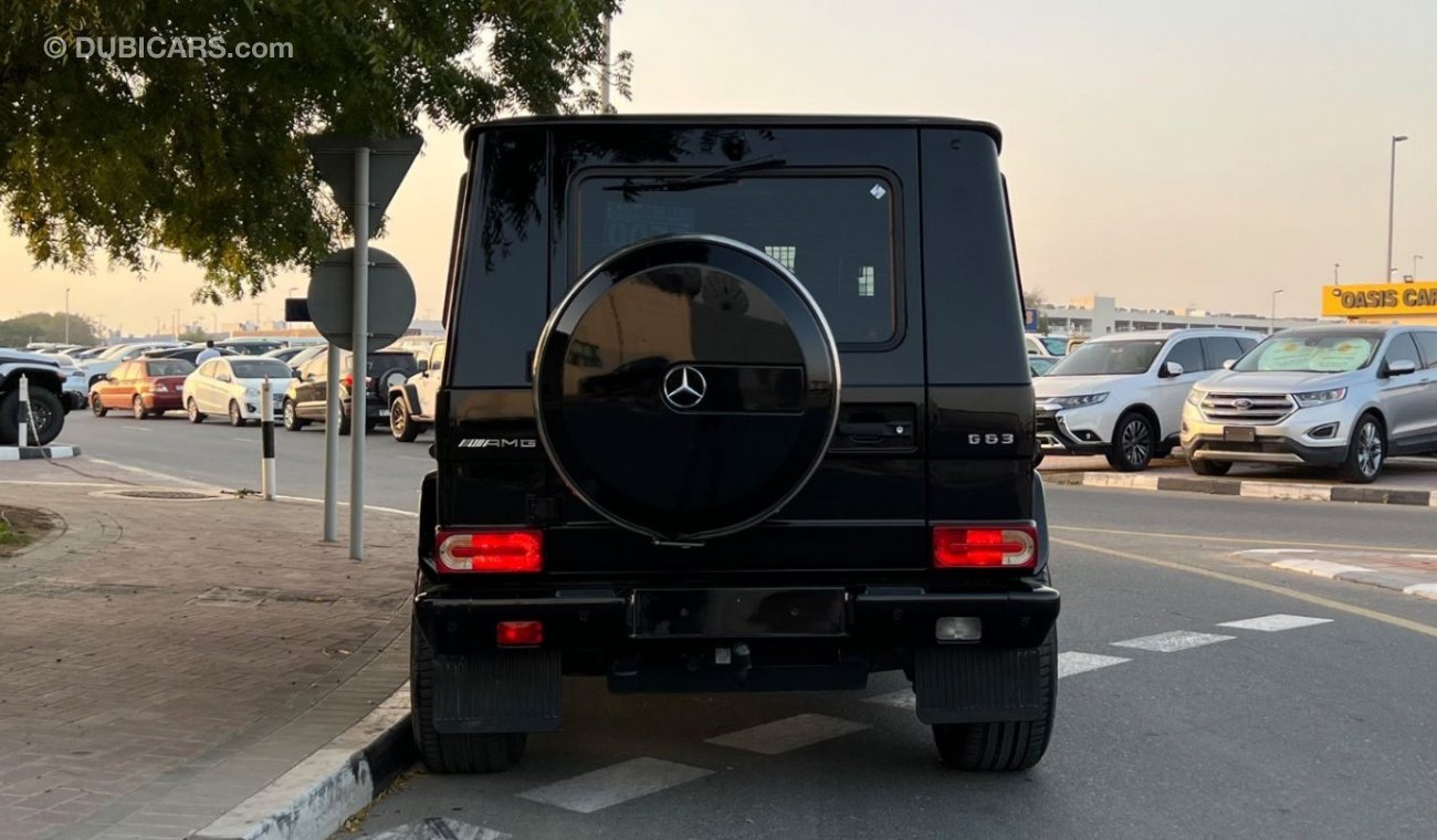 Mercedes-Benz G 63 AMG 5.5L Bitrubo Partial Service History 2016 GCC