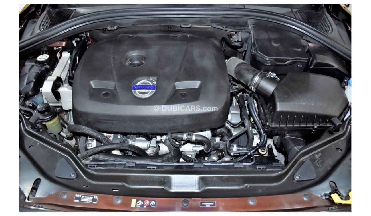 فولفو XC 60 EXCELLENT DEAL for our Volvo XC60 T5 R-Design ( 2014 Model ) in Brown Color GCC Specs