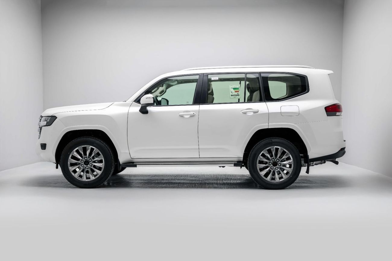 Toyota Land Cruiser GXR 4.0L - White Pearl Inside Beige | Export Only