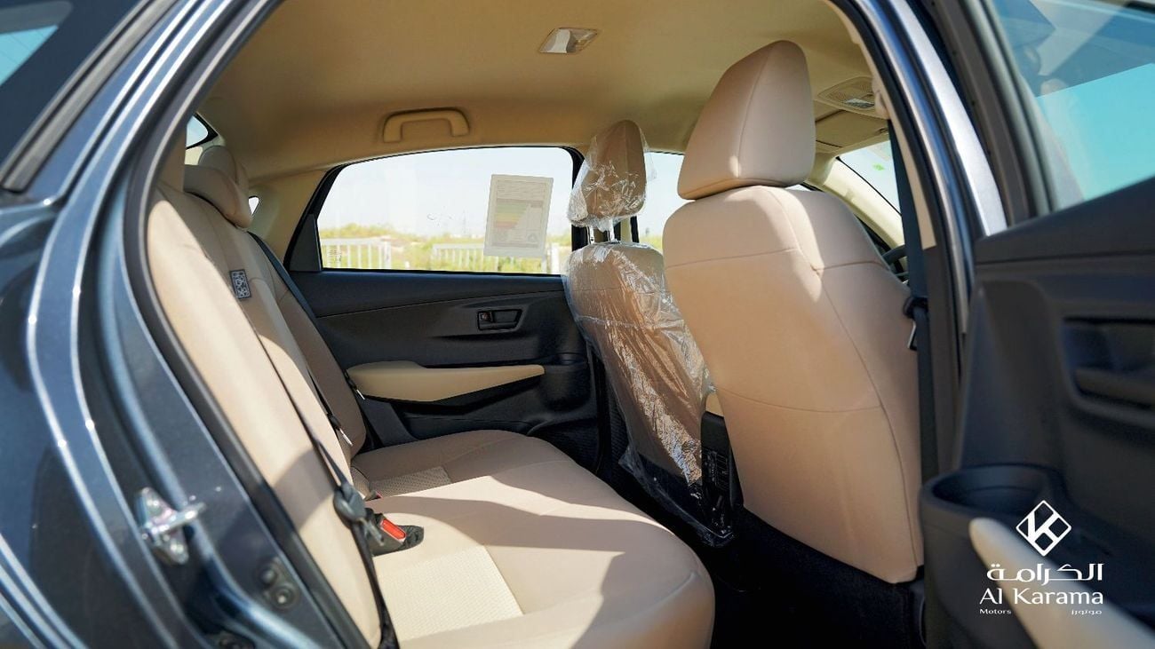 Toyota Yaris Y | 1.3L - 4-Cylinder | GCC Specs | Climate Control | Alloy Wheels | Rear Camera | NEW