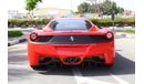 Ferrari 458 Std 458 GCC/2013/ 22000KM
