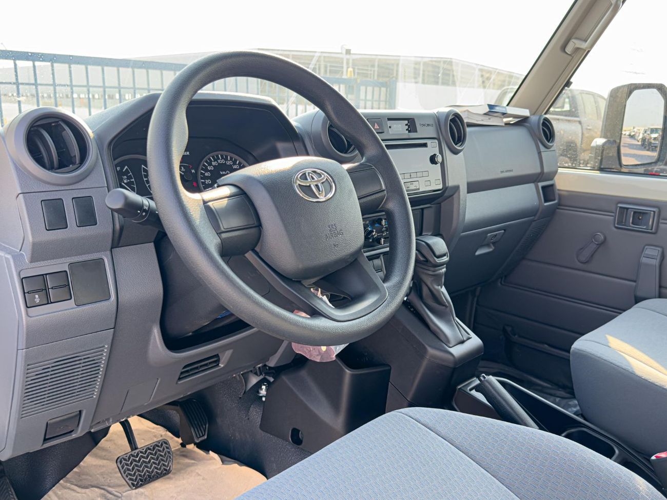 Toyota Land Cruiser 70 2024 Toyota LC78 2.8 Hard Top - White inside Bluish Grey | Export Only