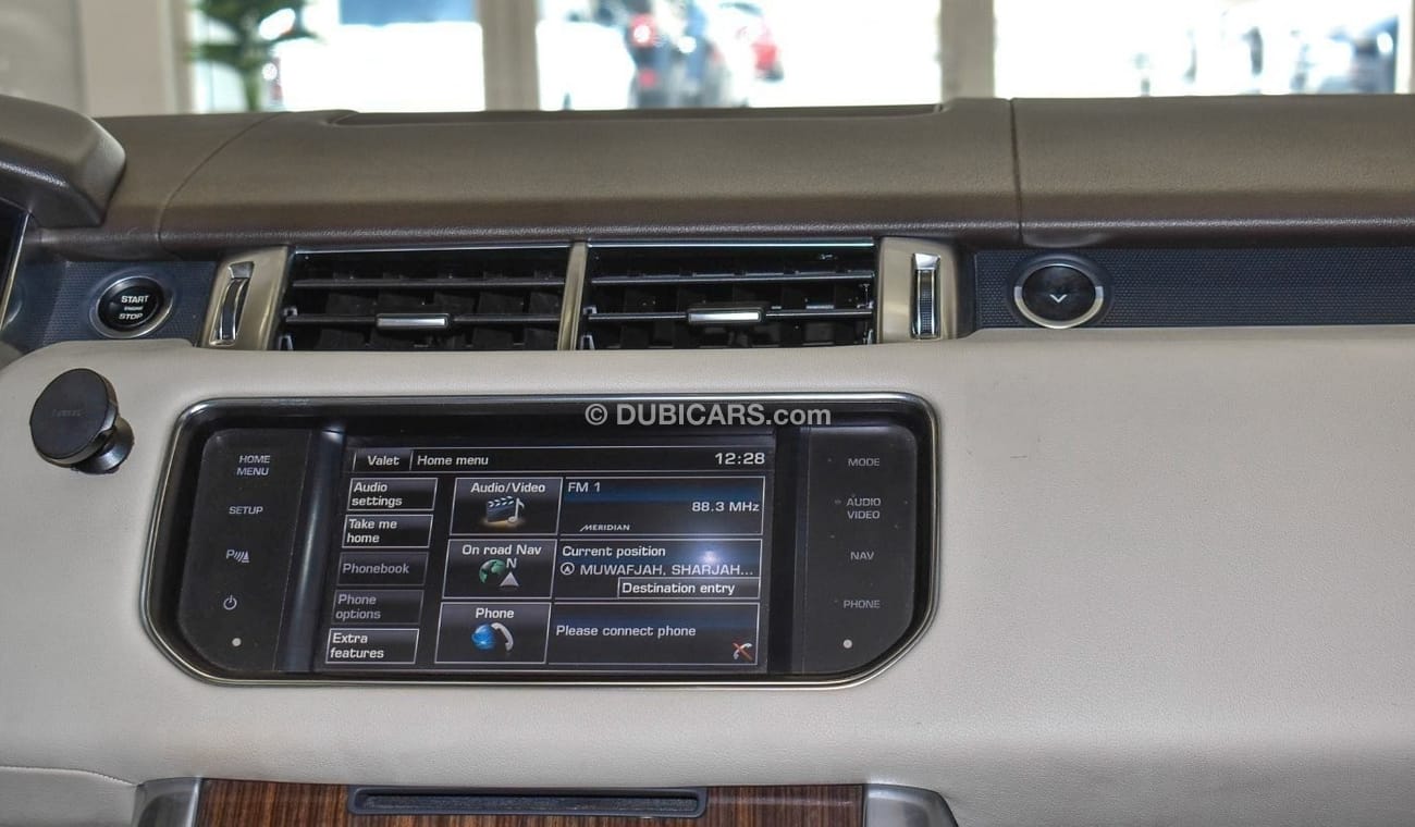 Land Rover Range Rover Sport With SVR body kit