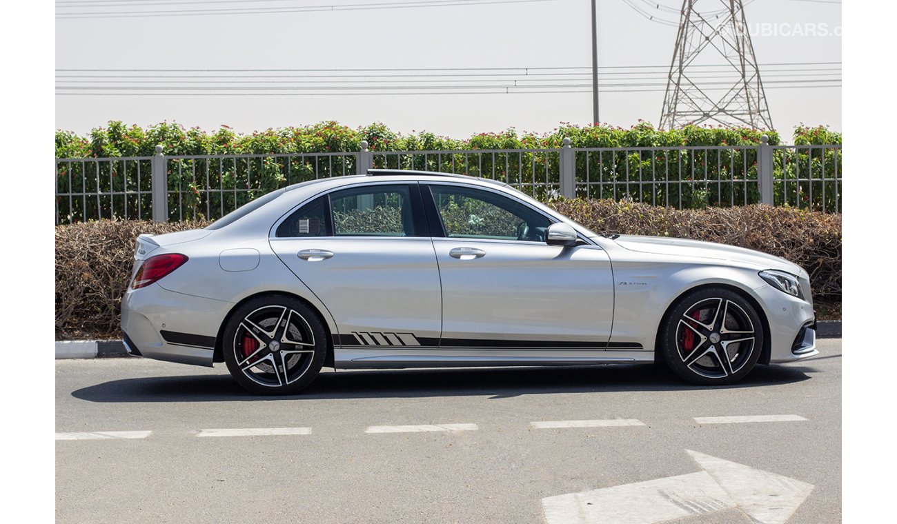 مرسيدس بنز C 63 AMG -2015 - ZERO DOWN PAYMENT - 3625 AED/MONTHLY - 1 YEAR WARRANTY