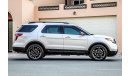 Ford Explorer Sport Trac Sport 2015 GCC under Agency Warranty with Zero Down-Payment.