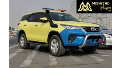 Toyota Fortuner Patrolling Car Converted for mining site 4WD SUV 2.4L V4 Diesel 2020 Blue & Yellow