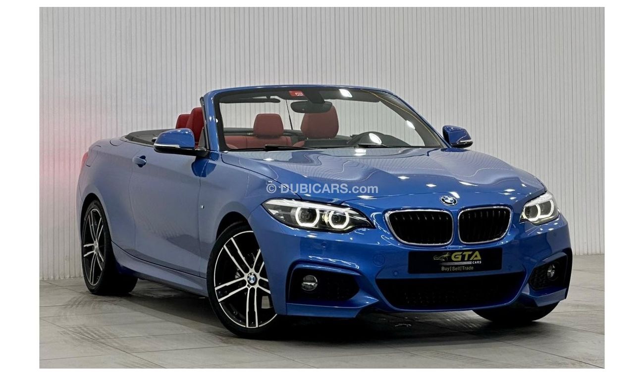 BMW 220i Std 2018 BMW 220i M-Sport Convertible, Warranty, Full Options, Low Kms, GCC
