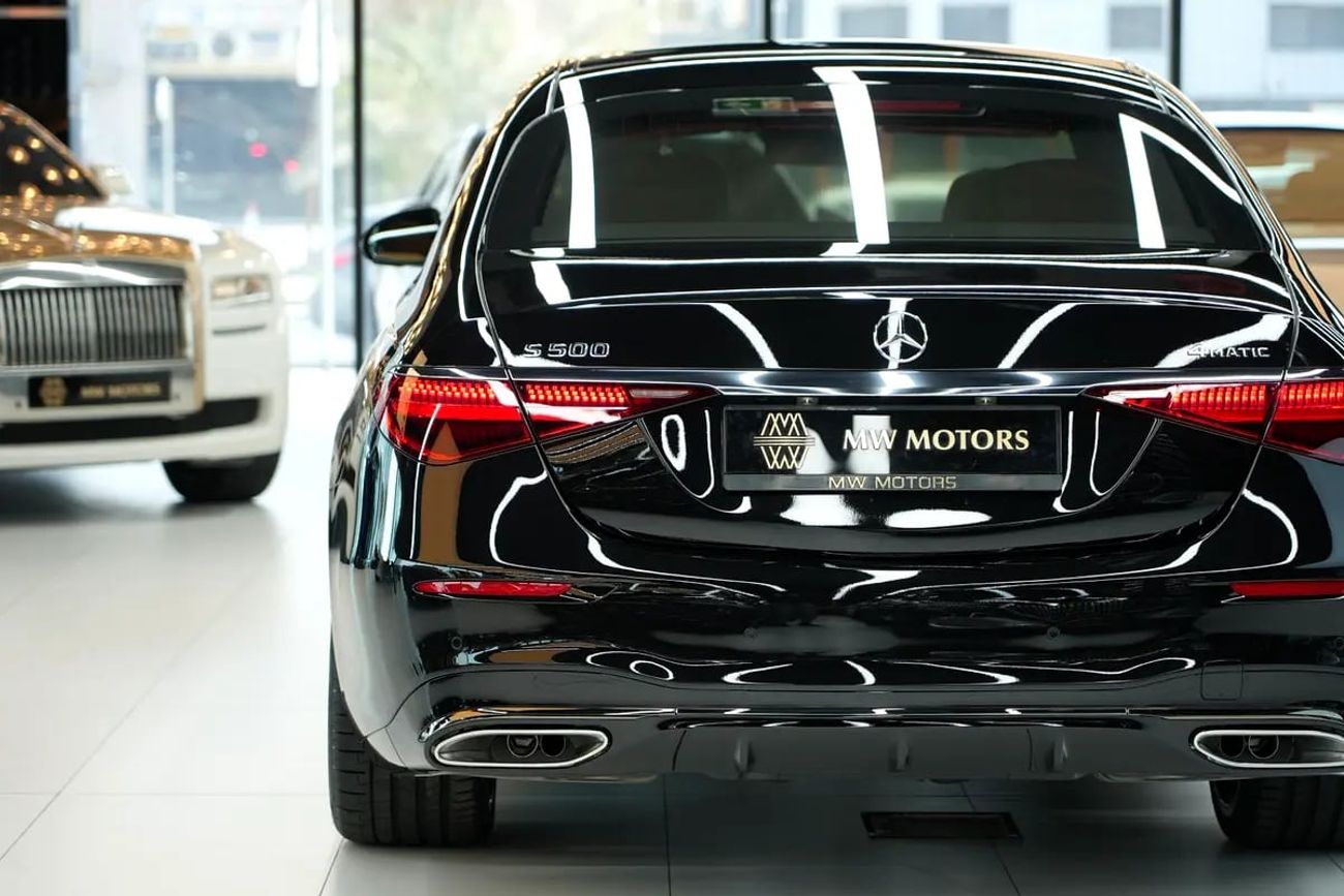 مرسيدس بنز S 500 S 500 | GCC 0km | Agency Warranty | Dark Seires