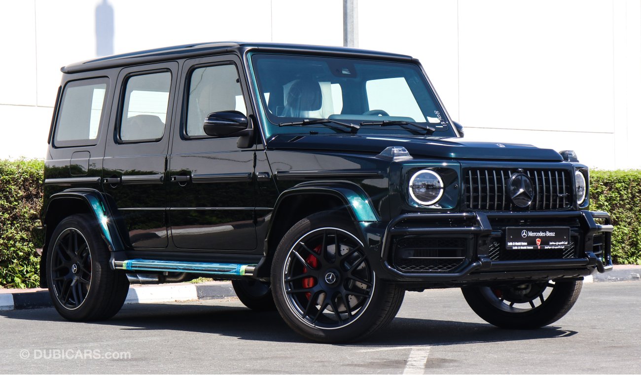 مرسيدس بنز G 63 AMG (SPECIAL COLOR)Mercedes-Benz G 63 AMG G63 DOUBLE NIGHT PACKAGE (G MANUFAKTUR) GCC CARBON FIBER