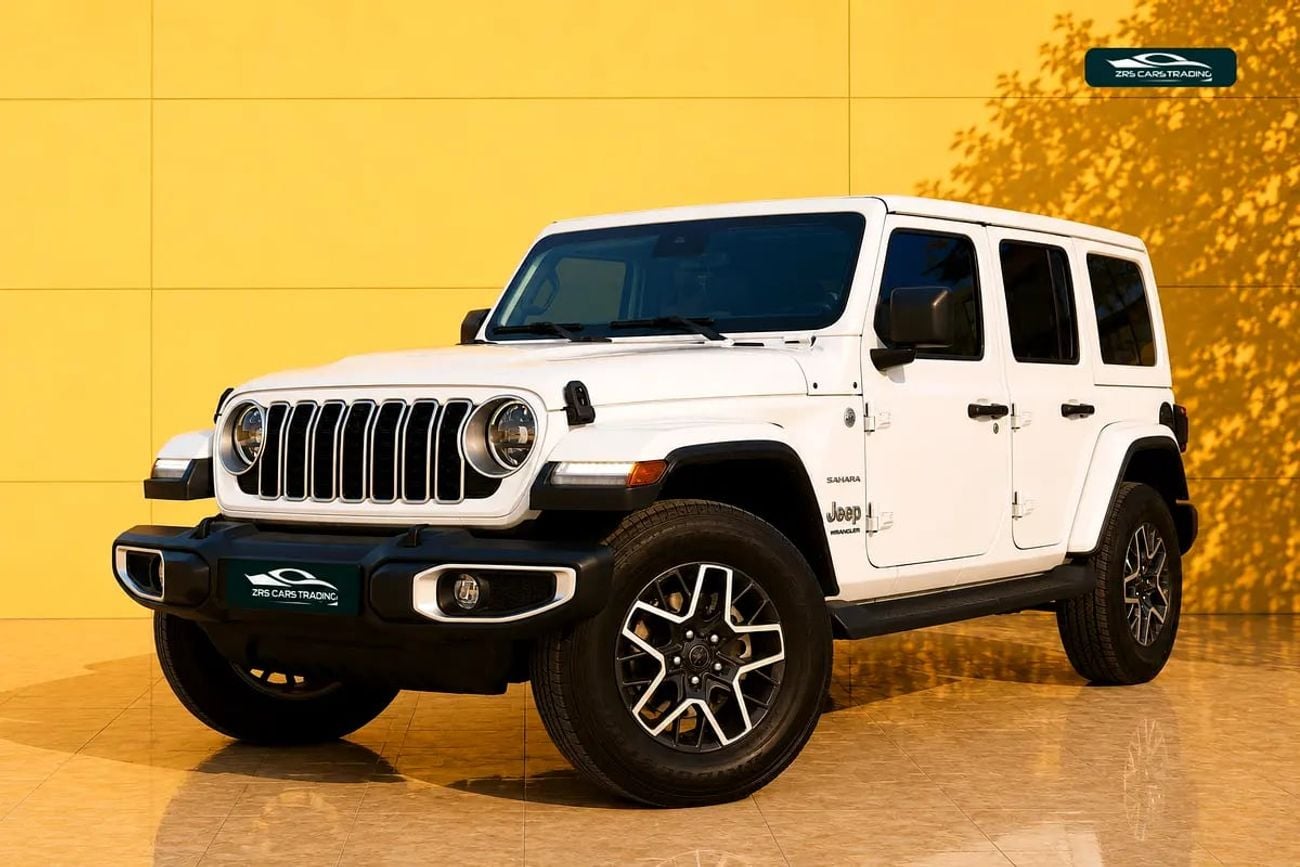 جيب رانجلر 3294 / 60 Months | 0% DP | Unlimited Sahara Gcc / Al Futtaim Warranty