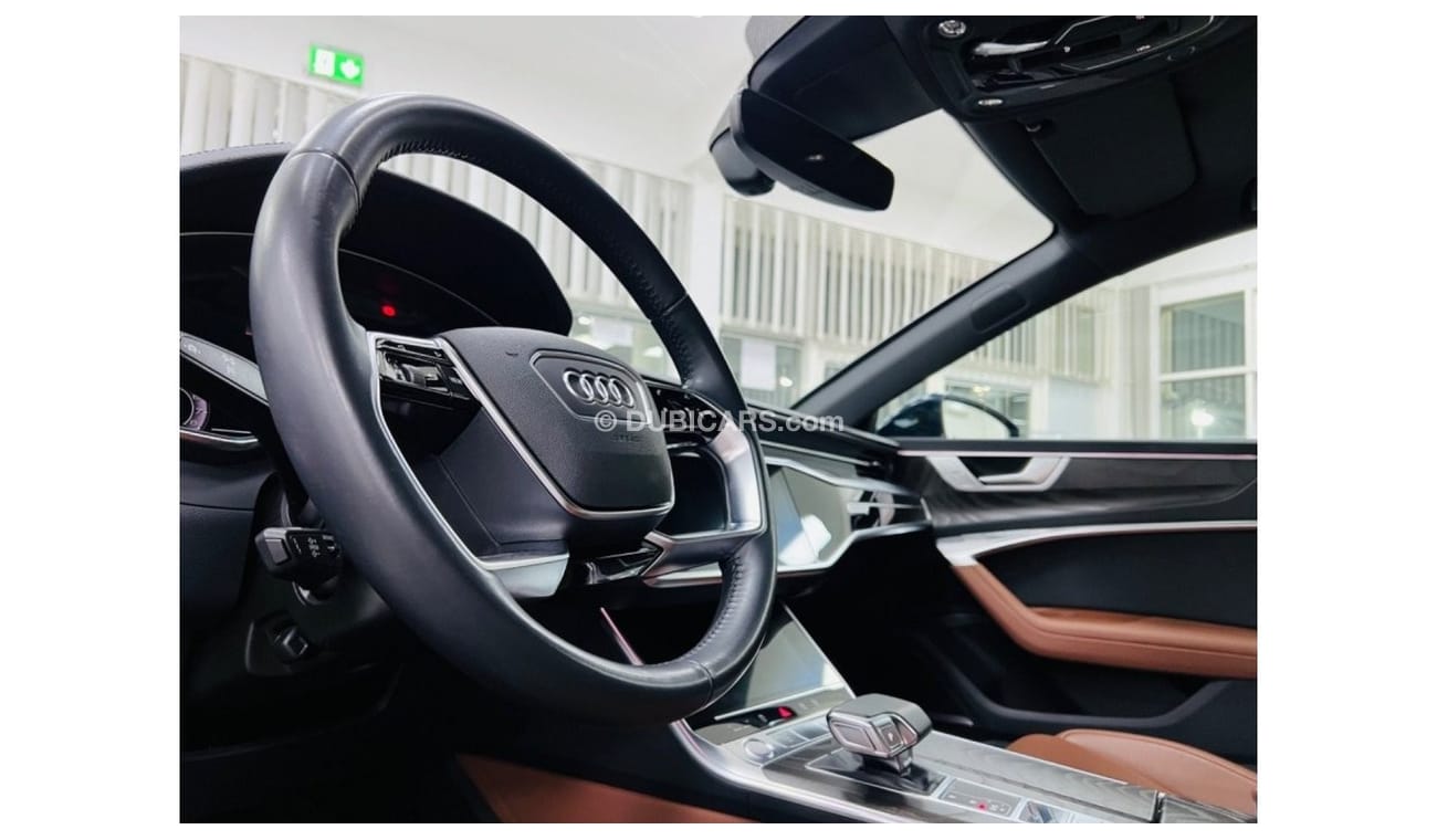 Audi A7 55 TFSI quattro S-Line Style & Comfort package GCC .. FSH .. Perfect Condition .. Original Paint ..