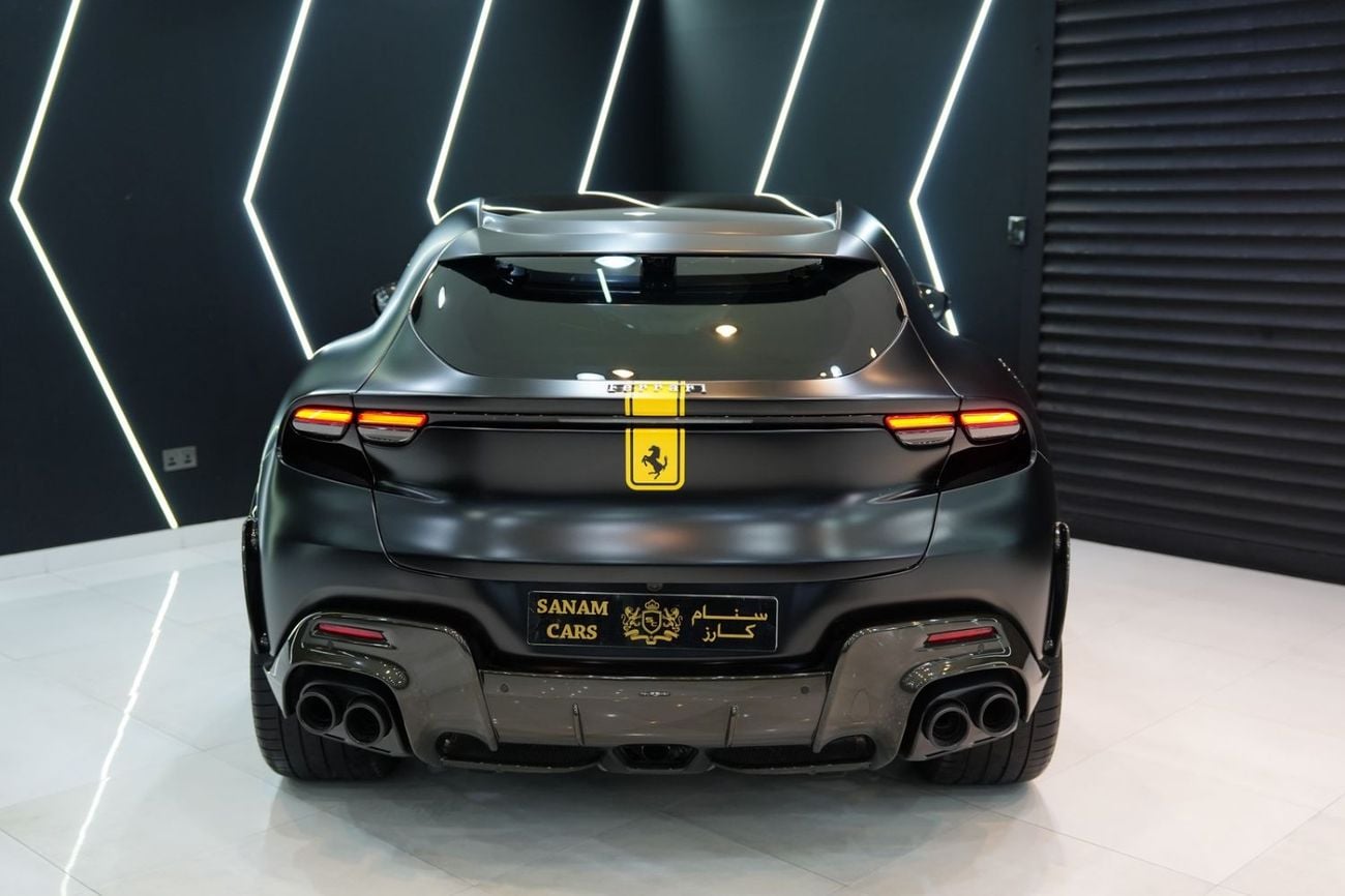 Ferrari Purosangue STD 2025 Ferrari Purosangue, Carbon Ext/Int Pack, Giallo Triplo Strato Livery, Al Tayer Warr + Serv!!