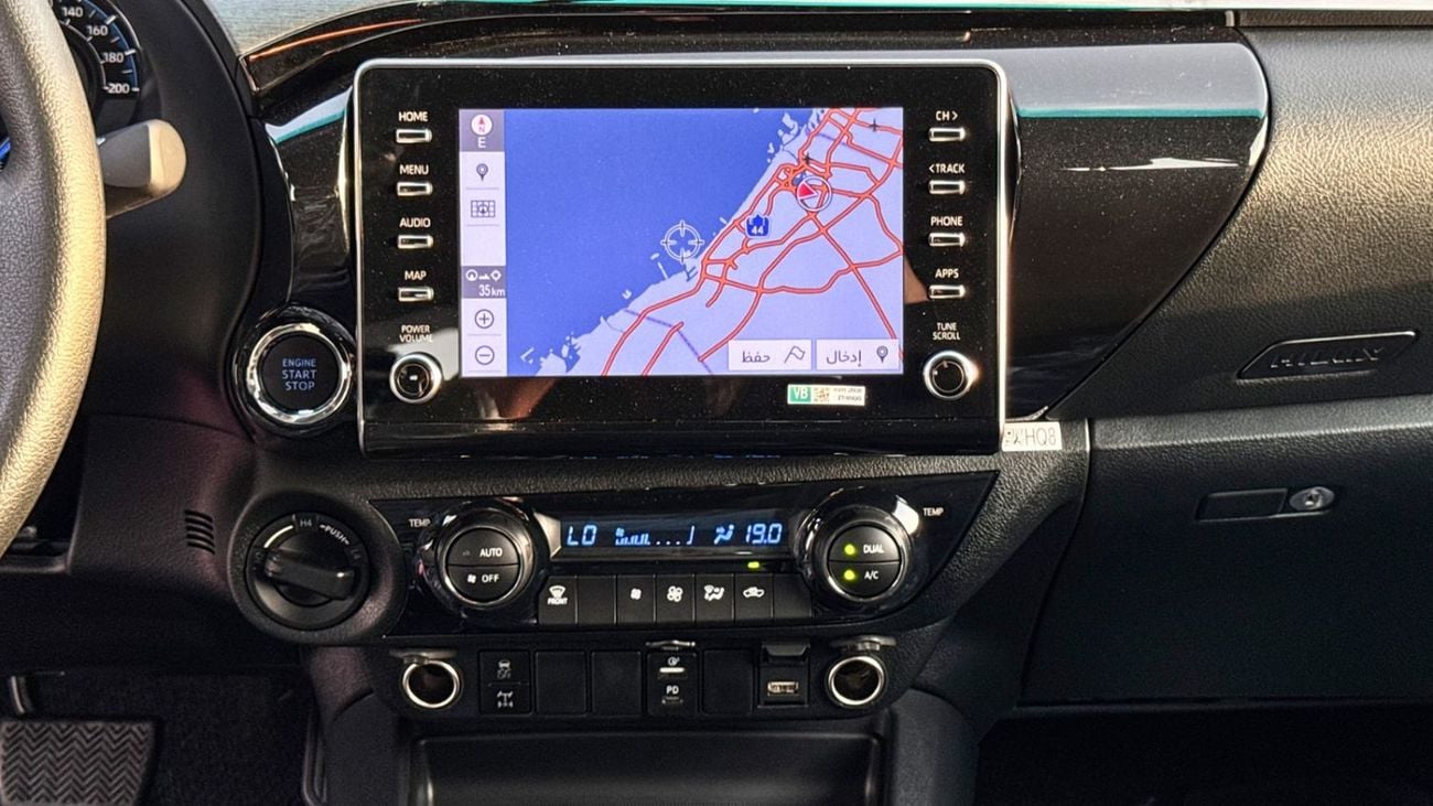 تويوتا هيلوكس 2025 TOYOTA HILUX ADVENTURE 4.0L PETROL V6 FULL OPTION  WITH PUSH START, DIGITAL CLOCK