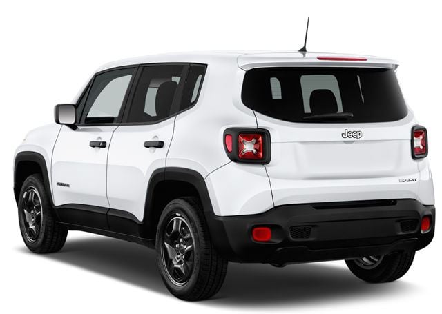 Jeep Renegade exterior - Rear Right Angled