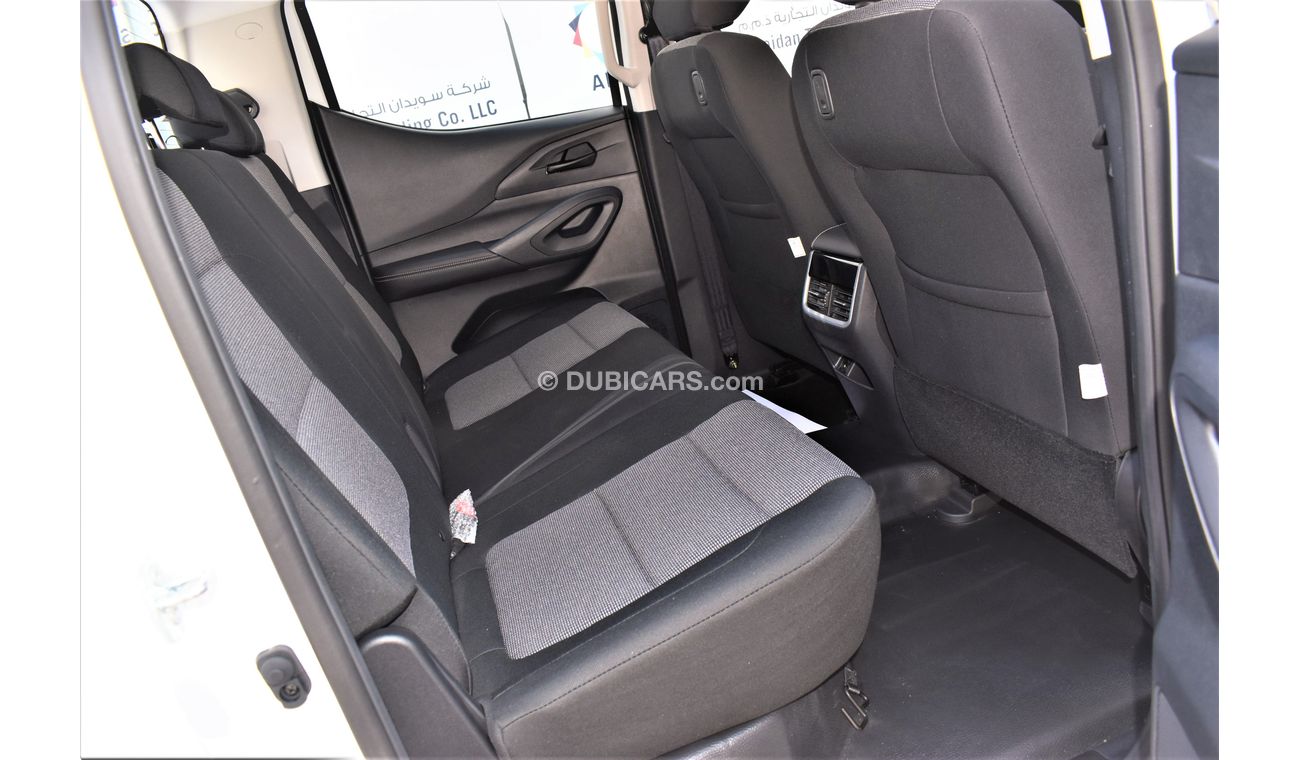 Peugeot Landtrek AED 1468 PM | 2.4L LANDTREK GCC AGENCY WARRANTY UP TO 2030 OR 100000KM