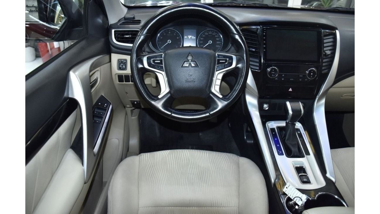 Mitsubishi Montero EXCELLENT DEAL for our Mitsubishi Montero Sport ( 2017 Model ) in Burgundy Color GCC Specs