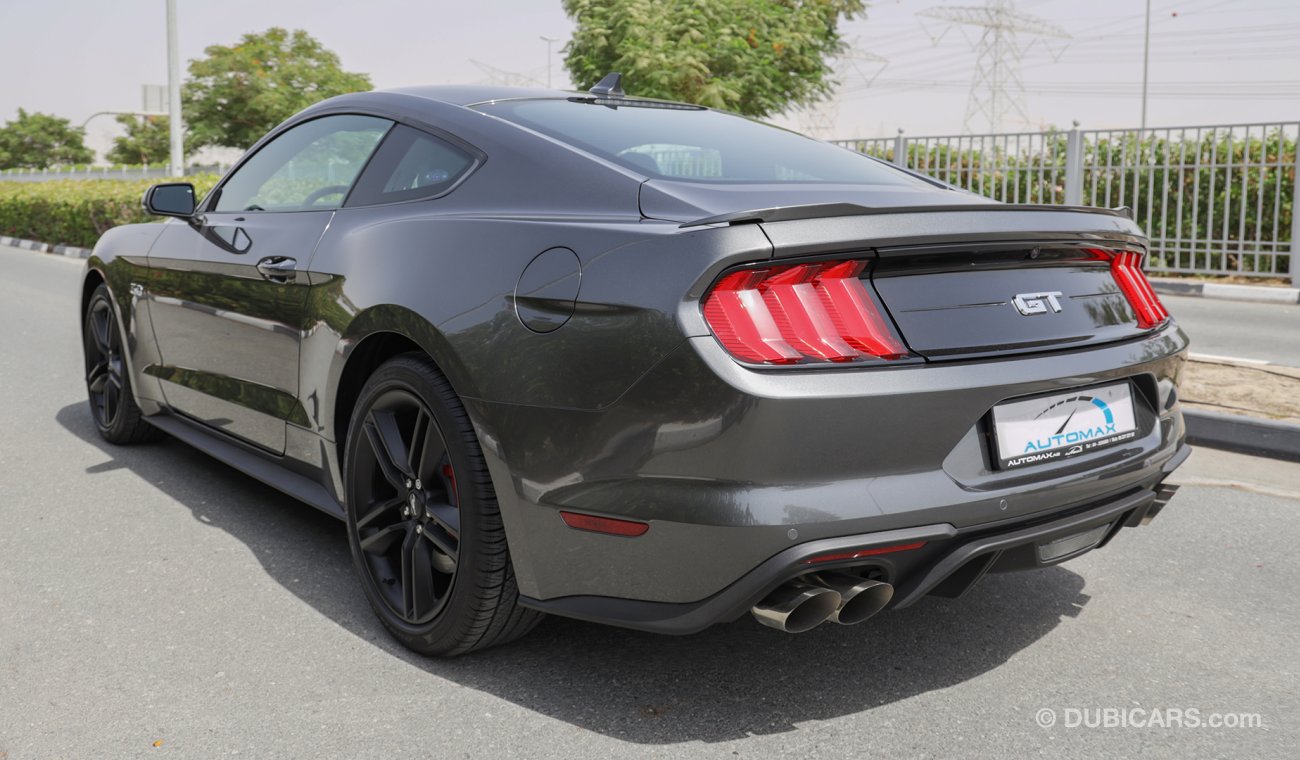 Ford Mustang GT Premium, 5.0 V8 GCC, 0km w/ 3Yrs or 100K km WTY + 60K km SERV from Al Tayer