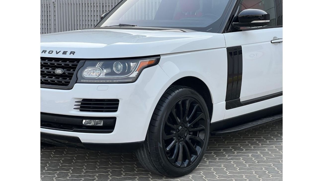 لاند روفر رينج روفر VOGUE SUPERCHARGED 2017 US ORGINAL PAINT // PERFECT CONDITION