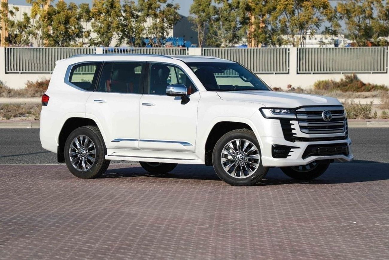 Toyota Land Cruiser 2024 TOYOTA LAND CRUISER VXR 3.3 - PRECIOUS WHITE PEARL inside RED | Export Only