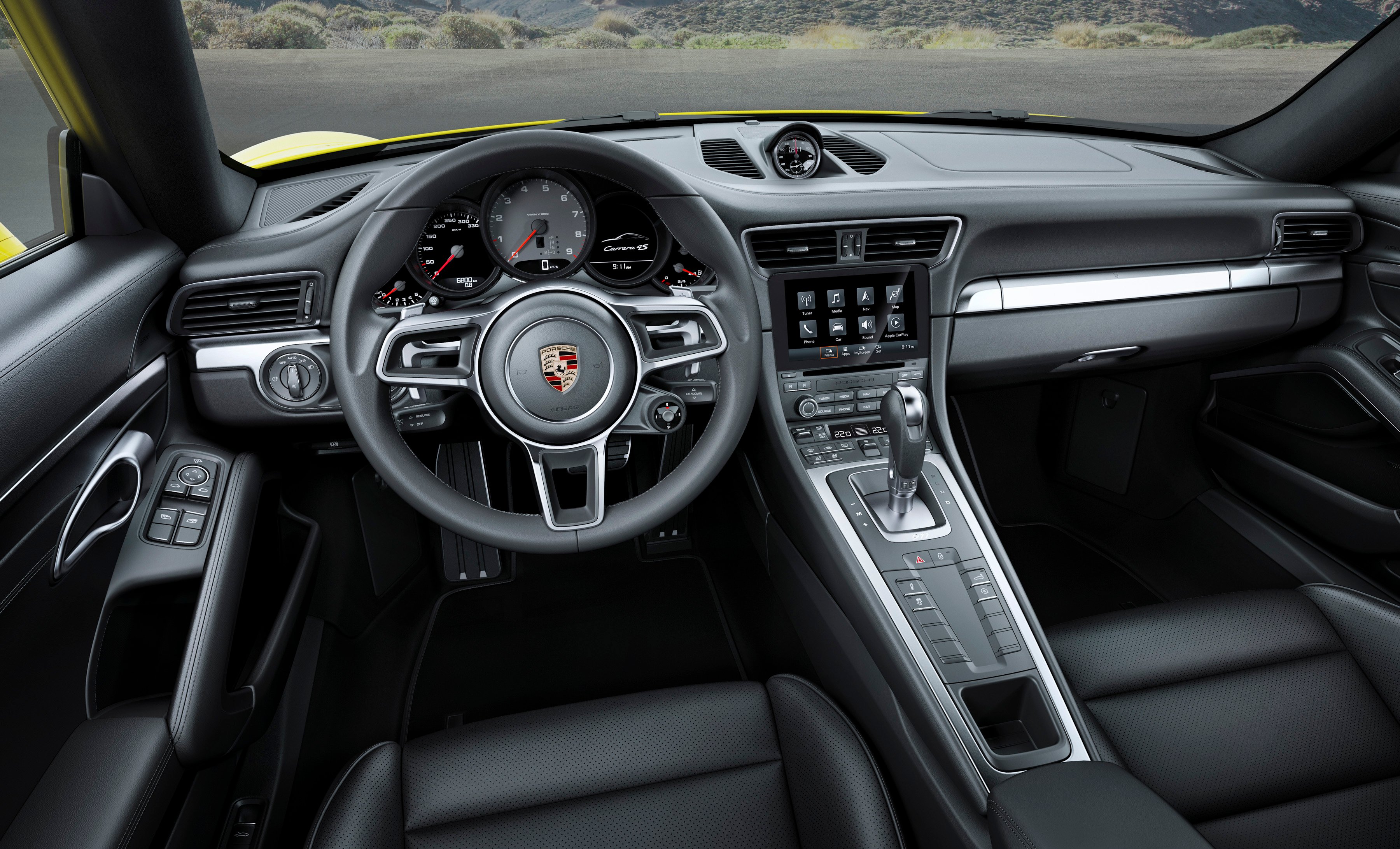 بورش 911 تارجا 4S interior - Cockpit