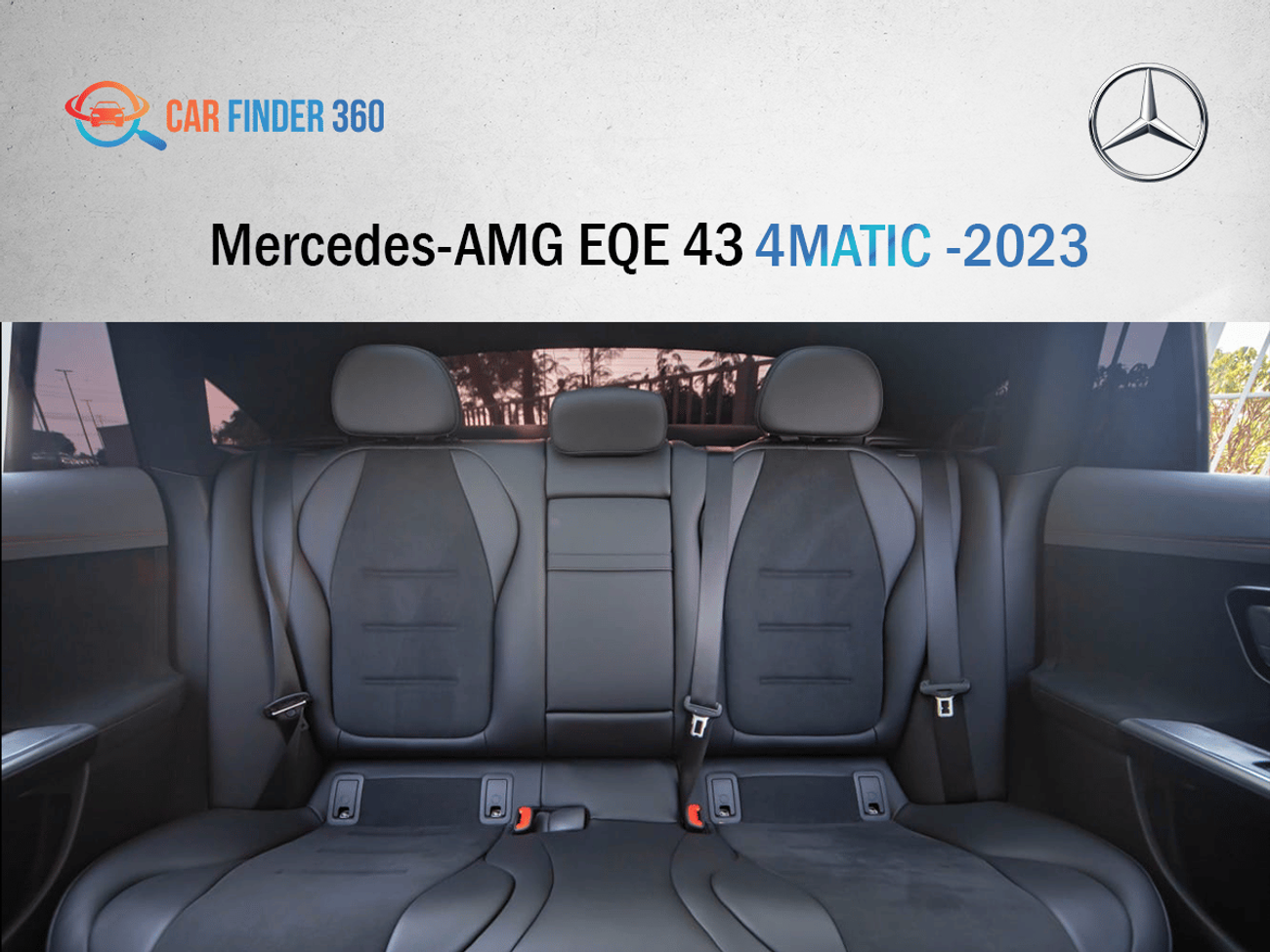 مرسيدس بنز EQE 43 2023 Mercedes-AMG EQE 43 4MATIC — 18,000 km only