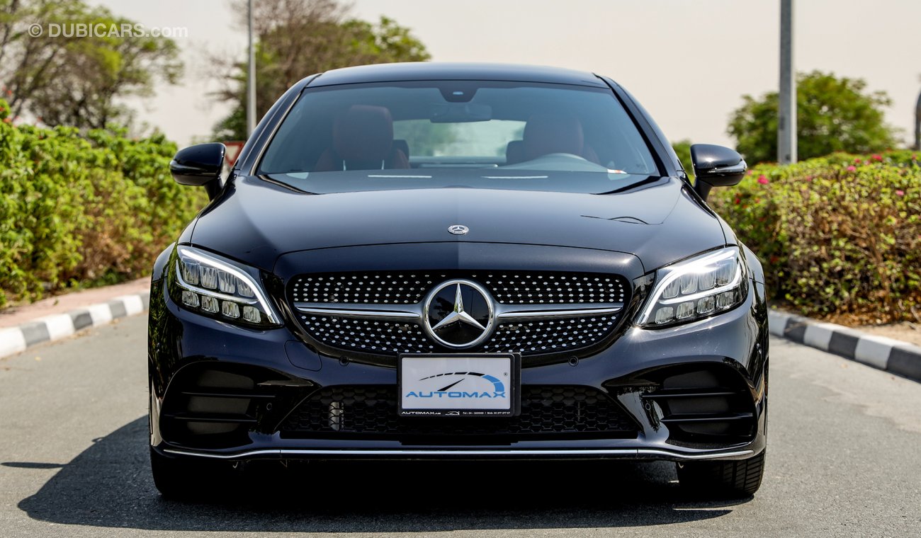 مرسيدس بنز C 300 كوبيه 2020 Coupe  AMG, ,GCC 0km w/2 Yrs Unlimited Mileage Warranty+3 Yrs Service @ EMC