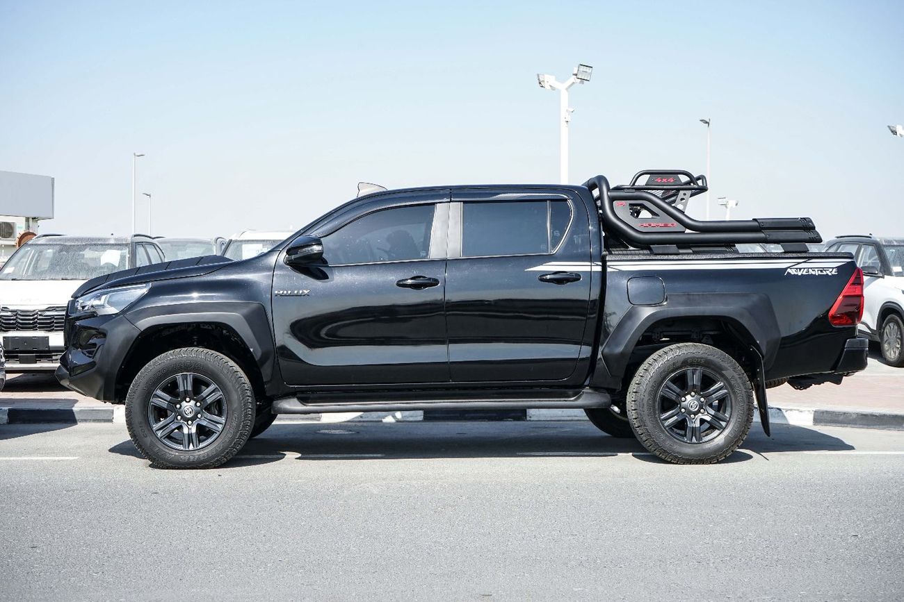 تويوتا هيلوكس The Toyota Hilux is a famously tough and versatile pickup truck, known for its rugged reliability an