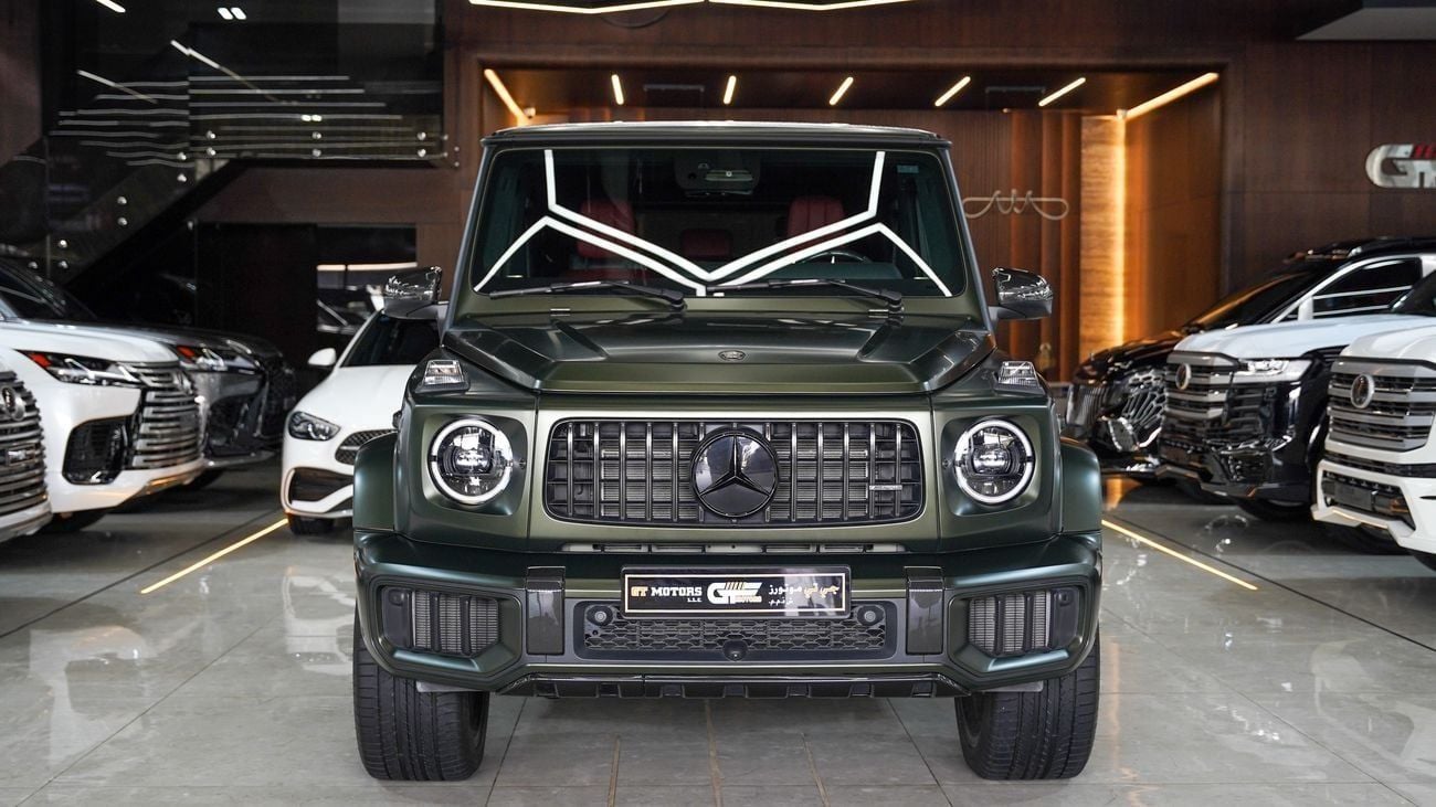 Mercedes-Benz G 63 AMG 2025 MERCEDES AMG G63 - CARBON PACK - DOUBLE NIGHT PACK - SPECIAL COLOR - FULL OPTION