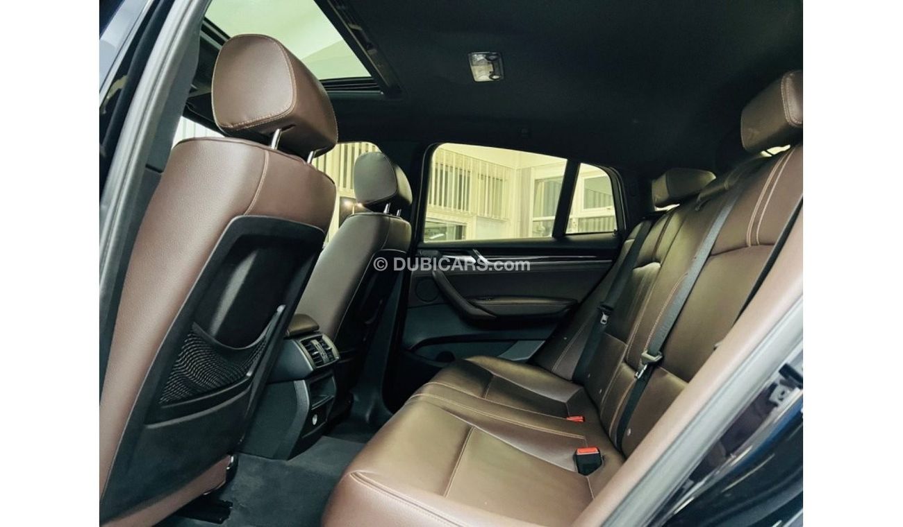 BMW X4 xDrive 35i M Sport GCC .. FSH ... M kit .. Perfect Condition .. V6 .