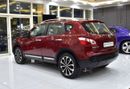 نيسان كاشكاي LE T1 EXCELLENT DEAL for our Nissan Qashqai LE AWD ( 2013 Model ) in Red Color GCC Specs