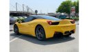 Ferrari 458 **2011** / Export Price - 499,000 aed / GCC Spec