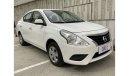 Nissan Sunny 1.5L |  GCC | FREE 2 YEAR WARRANTY | FREE REGISTRATION | 1 YEAR COMPREHENSIVE INSURANCE