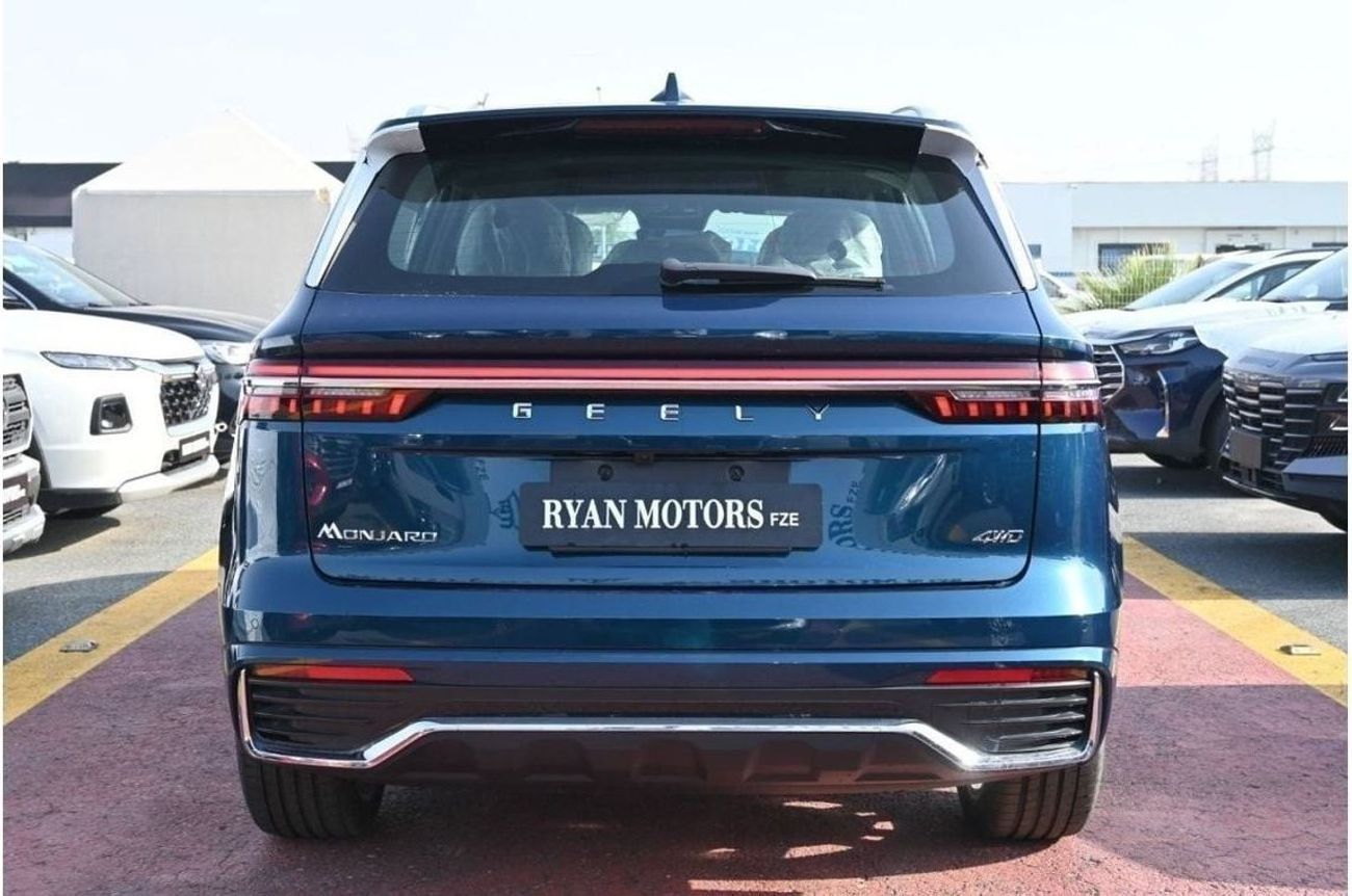 جيلي مونجارو Geely Monjaro 2.0L Turbo, 4WD Petrol, Model 2024 , Color Teal