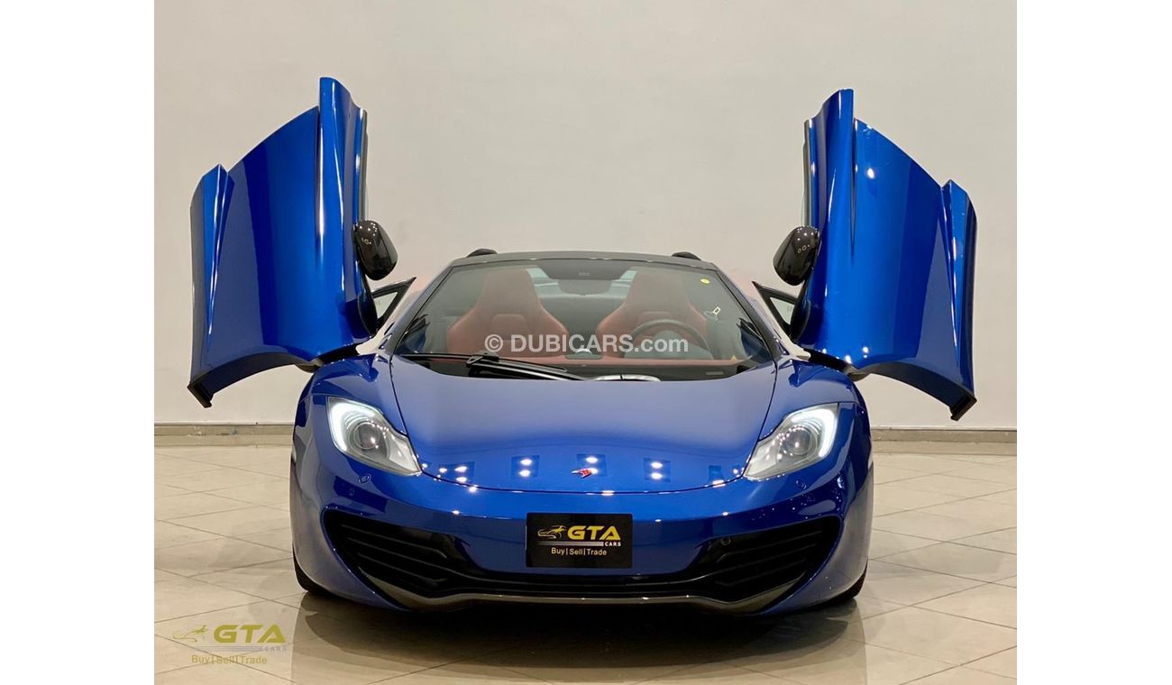 McLaren MP4 12C SPOTLESS 2014 McLaren MP4-12C Spider, Full Service History, Warranty GCC Carbon Fiber