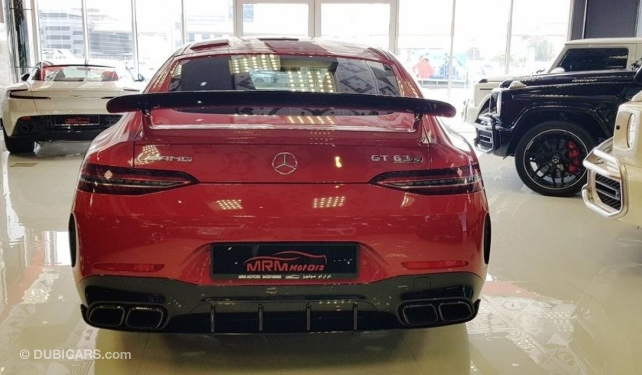 Mercedes-Benz GT63S MERCEDES GT63 S-2019 BRAND NEW GCC