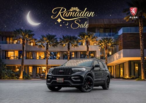 فورد إكسبلورر Explorer ST | 2,801 P.M | 0% Downpayment | FORD WARRANTY | LOW MILEAGE!