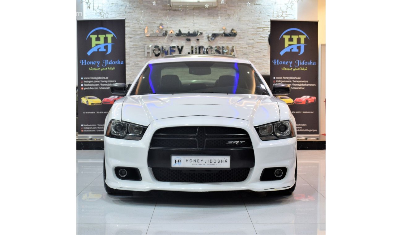 دودج تشارجر EXCELLENT DEAL for our Dodge Charger SRT8 6.4L HEMI 2013 Model!! in White Color! GCC Specs